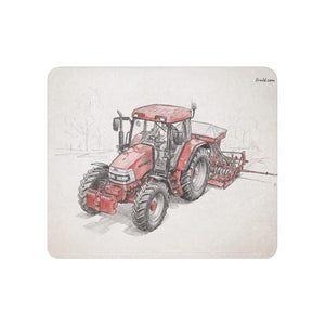 Furrow & Fields 50″×60″ McCormick MC115 Pencil Sketch | Sherpa Blanket Quality Farmers Merch