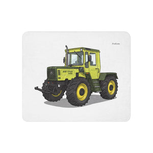 Furrow & Fields 50″×60″ Mercedes-Benz MB-trac 1100 Illustration | Sherpa Blanket Quality Farmers Merch