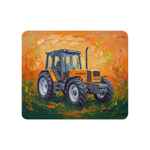 Furrow & Fields 50″×60″ Renault 106-54 TL Splash Art | Sherpa Blanket Quality Farmers Merch