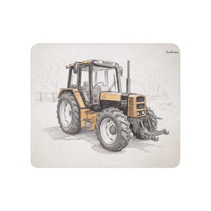 Furrow & Fields 50″×60″ Renault 145.14 TX Pencil Sketch | Sherpa Blanket Quality Farmers Merch