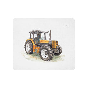 Furrow & Fields 50″×60″ Renault 145.14 TX Watercolor | Sherpa Blanket Quality Farmers Merch