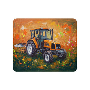 Furrow & Fields 50″×60″ Renault Ceres 340X Splash Art | Sherpa Blanket Quality Farmers Merch