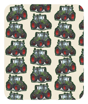 Furrow & Fields Baby Bodysuit Baby Fendt 313 Vario Tractor Bodysuit – Cream Pattern Quality Farmers Merch