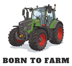 Furrow & Fields Baby Bodysuit Baby Fendt 516 Vario Tractor Bodysuit – Born to Farm Quality Farmers Merch