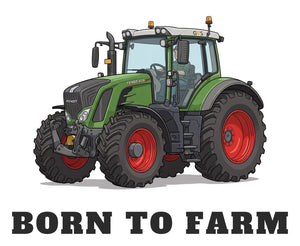 Furrow & Fields Baby Bodysuit Baby Fendt 828 Vario Tractor Bodysuit – Born to Farm Quality Farmers Merch