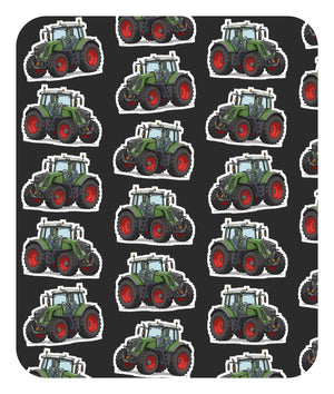 Furrow & Fields Baby Bodysuit Baby Fendt 828 Vario Tractor Bodysuit – Charcoal Pattern Quality Farmers Merch