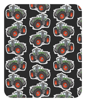 Furrow & Fields Baby Bodysuit Baby Fendt 939 Vario Tractor Bodysuit – Charcoal Pattern Quality Farmers Merch
