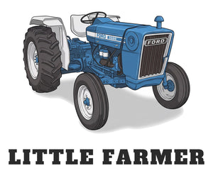 Furrow & Fields Baby Bodysuit Baby Ford 3600 Tractor Bodysuit – Little Farmer Quality Farmers Merch