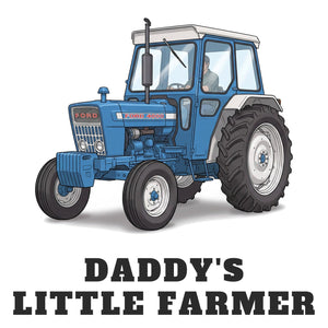 Furrow & Fields Baby Bodysuit Baby Ford 4000 Tractor Bodysuit – Daddy's Little Farmer Quality Farmers Merch