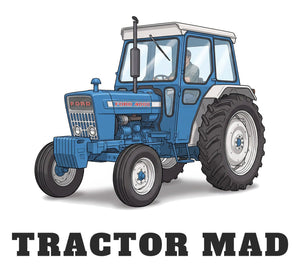 Furrow & Fields Baby Bodysuit Baby Ford 4000 Tractor Bodysuit – Tractor Mad Quality Farmers Merch