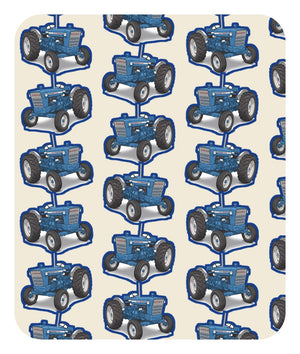 Furrow & Fields Baby Bodysuit Baby Ford 5000 Tractor Bodysuit – Cream Pattern Quality Farmers Merch