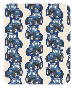 Furrow & Fields Baby Bodysuit Baby Ford 5610 Tractor Bodysuit – Cream Pattern Quality Farmers Merch