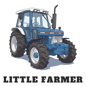 Furrow & Fields Baby Bodysuit Baby Ford 5610 Tractor Bodysuit – Little Farmer Quality Farmers Merch