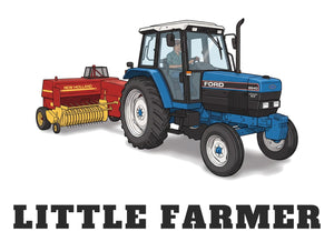 Furrow & Fields Baby Bodysuit Baby Ford 6640 Tractor Bodysuit – Little Farmer Quality Farmers Merch