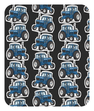 Furrow & Fields Baby Bodysuit Baby Ford 6700 Tractor Bodysuit – Charcoal Pattern Quality Farmers Merch