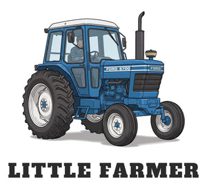 Furrow & Fields Baby Bodysuit Baby Ford 6700 Tractor Bodysuit – Little Farmer Quality Farmers Merch