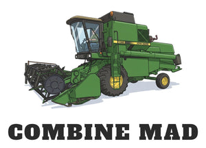 Furrow & Fields Baby Bodysuit Baby John Deere 1085 Combine Bodysuit – Combine Mad Quality Farmers Merch