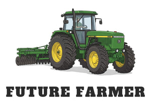 Furrow & Fields Baby Bodysuit Baby John Deere 4955 Tractor Bodysuit – Future Farmer Quality Farmers Merch