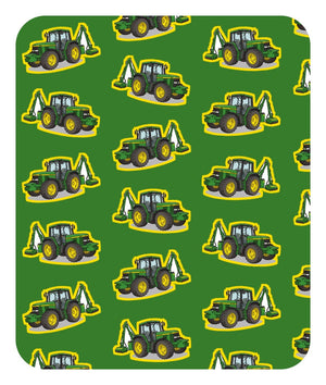 Furrow & Fields Baby Bodysuit Baby John Deere 6910 Tractor Bodysuit – Green Pattern Quality Farmers Merch