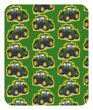 Furrow & Fields Baby Bodysuit Baby John Deere 6R 250 Tractor Bodysuit – Green Pattern Quality Farmers Merch