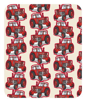 Furrow & Fields Baby Bodysuit Baby Massey Ferguson 188 Tractor Bodysuit – Cream Pattern Quality Farmers Merch