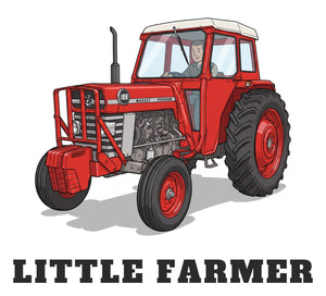Furrow & Fields Baby Bodysuit Baby Massey Ferguson 188 Tractor Bodysuit – Little Farmer Quality Farmers Merch