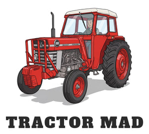 Furrow & Fields Baby Bodysuit Baby Massey Ferguson 188 Tractor Bodysuit – Tractor Mad Quality Farmers Merch