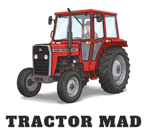 Furrow & Fields Baby Bodysuit Baby Massey Ferguson 240 Tractor Bodysuit – Tractor Mad Quality Farmers Merch