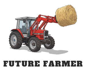 Furrow & Fields Baby Bodysuit Baby Massey Ferguson 3070 Tractor Bodysuit – Future Farmer Quality Farmers Merch