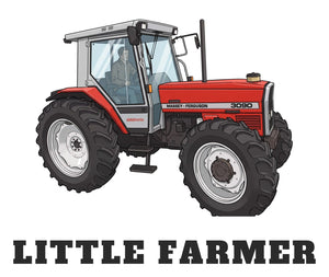 Furrow & Fields Baby Bodysuit Baby Massey Ferguson 3090 Tractor Bodysuit – Little Farmer Quality Farmers Merch