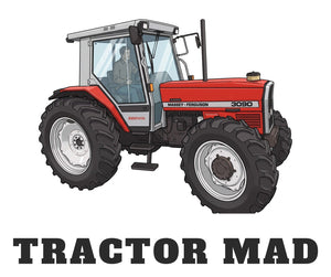 Furrow & Fields Baby Bodysuit Baby Massey Ferguson 3090 Tractor Bodysuit – Tractor Mad Quality Farmers Merch