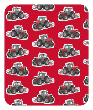 Furrow & Fields Baby Bodysuit Baby Massey Ferguson 375 Tractor Bodysuit – Red Pattern Quality Farmers Merch