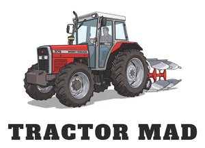 Furrow & Fields Baby Bodysuit Baby Massey Ferguson 375 Tractor Bodysuit – Tractor Mad Quality Farmers Merch