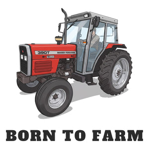 Furrow & Fields Baby Bodysuit Baby Massey Ferguson 390T Tractor Bodysuit – Born to Farm Quality Farmers Merch