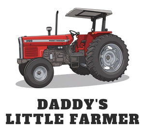 Furrow & Fields Baby Bodysuit Baby Massey Ferguson 399 Tractor Bodysuit – Daddy's Little Farmer Quality Farmers Merch