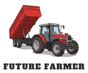 Furrow & Fields Baby Bodysuit Baby Massey Ferguson 6180 Tractor Bodysuit – Future Farmer Quality Farmers Merch