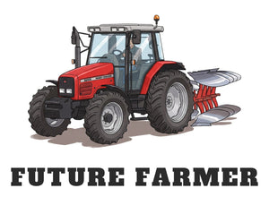 Furrow & Fields Baby Bodysuit Baby Massey Ferguson 6255 Tractor Bodysuit – Future Farmer Quality Farmers Merch