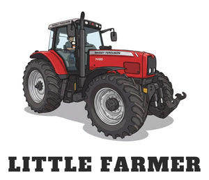 Furrow & Fields Baby Bodysuit Baby Massey Ferguson 7495 Tractor Bodysuit – Little Farmer Quality Farmers Merch