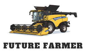 Furrow & Fields Baby Bodysuit Baby New Holland CR9.90 Combine Bodysuit – Future Farmer Quality Farmers Merch