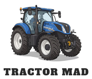 Furrow & Fields Baby Bodysuit Baby New Holland T7.225 Tractor Bodysuit – Tractor Mad Quality Farmers Merch