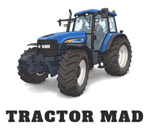 Furrow & Fields Baby Bodysuit Baby New Holland TM 155 Tractor Bodysuit – Tractor Mad Quality Farmers Merch