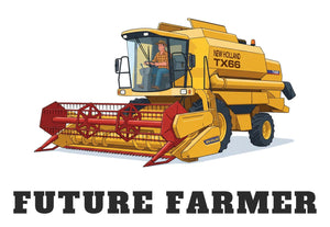Furrow & Fields Baby Bodysuit Baby New Holland TX66 Combine Bodysuit – Future Farmer Quality Farmers Merch