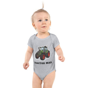 Furrow & Fields Baby Bodysuit Heather / 12 months Baby Fendt 516 Vario Tractor Bodysuit – Tractor Mad Quality Farmers Merch