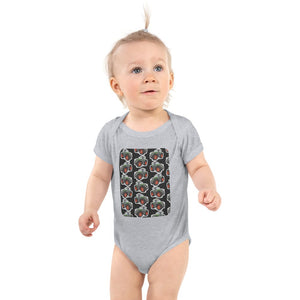 Furrow & Fields Baby Bodysuit Heather / 12 months Baby Fendt 939 Vario Tractor Bodysuit – Charcoal Pattern Quality Farmers Merch