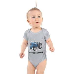 Furrow & Fields Baby Bodysuit Heather / 12 months Baby Ford 3000 Tractor Bodysuit – Future Farmer Quality Farmers Merch