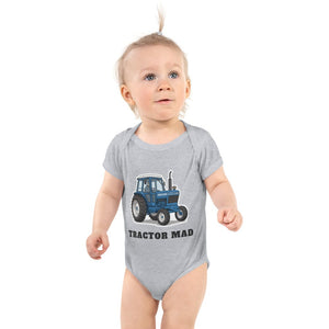 Furrow & Fields Baby Bodysuit Heather / 12 months Baby Ford 6700 Tractor Bodysuit – Tractor Mad Quality Farmers Merch