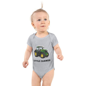 Furrow & Fields Baby Bodysuit Heather / 12 months Baby John Deere 6R 250 Tractor Bodysuit – Little Farmer Quality Farmers Merch