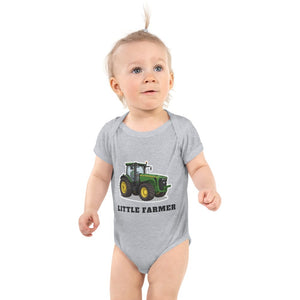 Furrow & Fields Baby Bodysuit Heather / 12 months Baby John Deere 8345R Tractor Bodysuit – Little Farmer Quality Farmers Merch