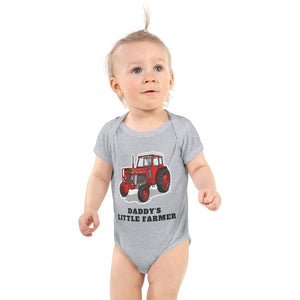 Furrow & Fields Baby Bodysuit Heather / 12 months Baby Massey Ferguson 188 Tractor Bodysuit – Daddy's Little Farmer Quality Farmers Merch