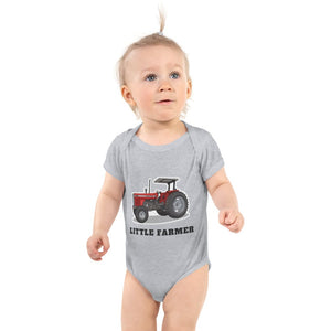 Furrow & Fields Baby Bodysuit Heather / 12 months Baby Massey Ferguson 399 Tractor Bodysuit – Little Farmer Quality Farmers Merch